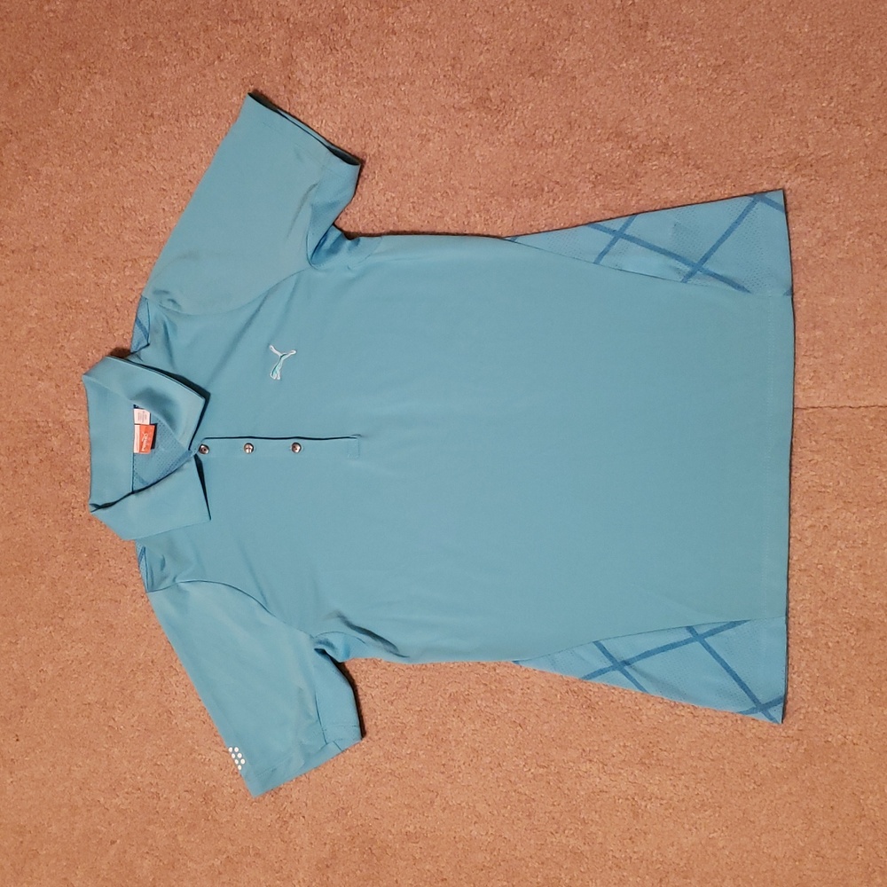 Puma Women's Blue Golf Shirt